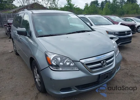2006 Honda Odyssey Ex-L from USA, damaged, VIN 5FNRL38776B050308